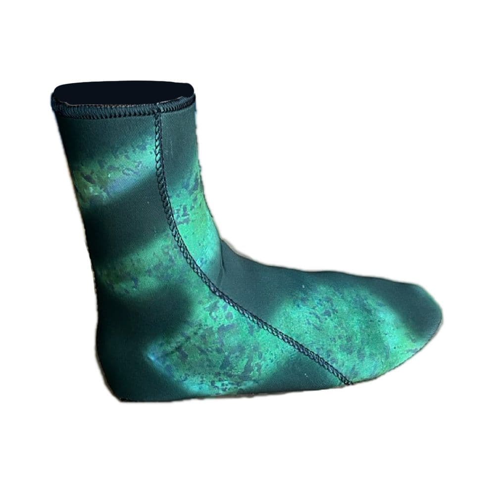 Neoprene Socks Lined / Open Cell Meister (Camo Green)
